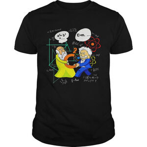 Pythagoras Vs Einstein Math Shirt